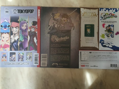Free Comic Book Day Serietidningar Gibi & Miyu, Zelda, Lady Mechanika