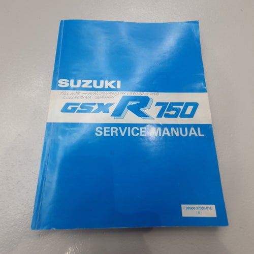 Suzuki GSX-R 750 Service Manual
