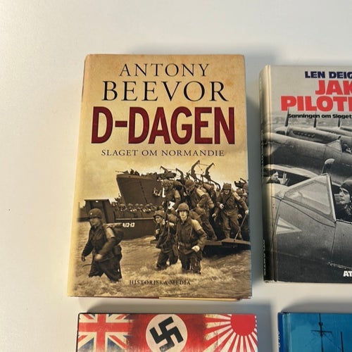 Sex böcker om andra världskriget WWII Antony Beevor