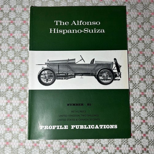 The Alfonso Hispano-Suiza - Models profile publications
