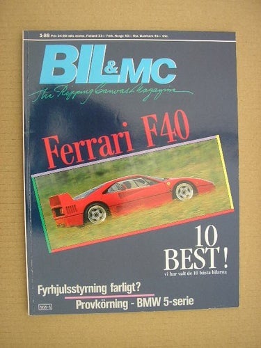Bil & MC 1988 Nr. 1