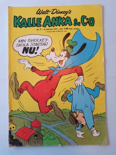 Kalle Anka & Co nr 7 från 1973