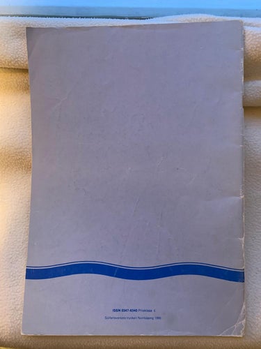 Symboler och förkortningar i svenska sjö (kort A) 1985