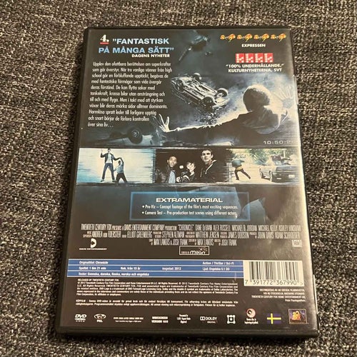 CHRONICLE (2012) SVENSK UTGÅVA I MKT FINT SKICK!