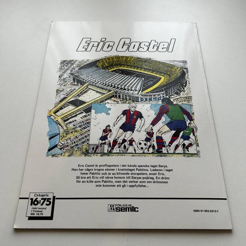 Eric Castel #2, 1:a upplaga, toppex! NM-