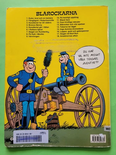 Blårockarnas äventyr 18 - Amatörernas afton