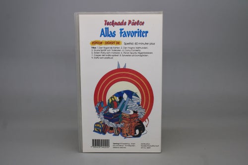 Tecknade Pärlor - Allas Favoriter - VHS