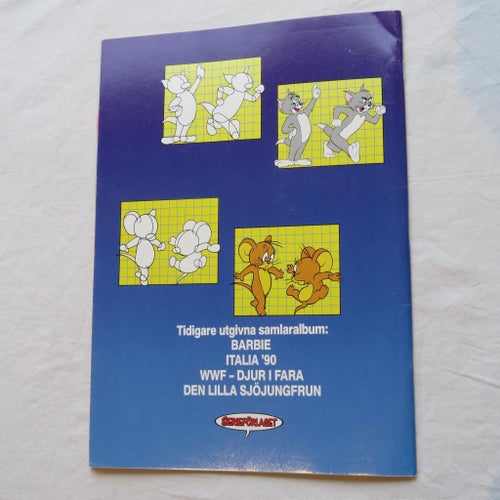 Tom & Jerry - Panini Samlaralbum - 1991