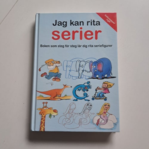 Jag kan rita serier. Bok som steg för steg lär dig rita seriefigurer -Davies mfl