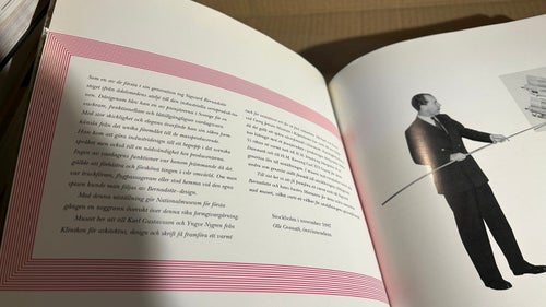 Design Sigvard Bernadotte, bok, fine, BM