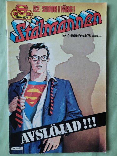 Stålmannen nr 10 från 1979