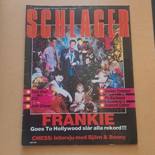 Schlager tidning nr 98 från 1984
