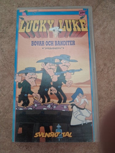 Lucky Luke - Bovar och Banditer (VHS)