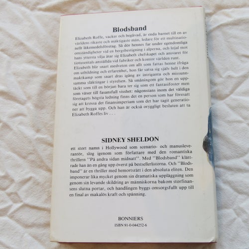 Blodsband av Sidney Sheldon, 1978
