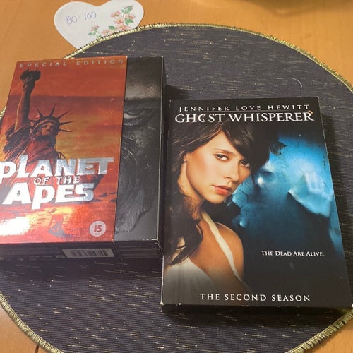 Planet of the Apes Special Edition DVD och Ghost Whisperer The Second Season DVD