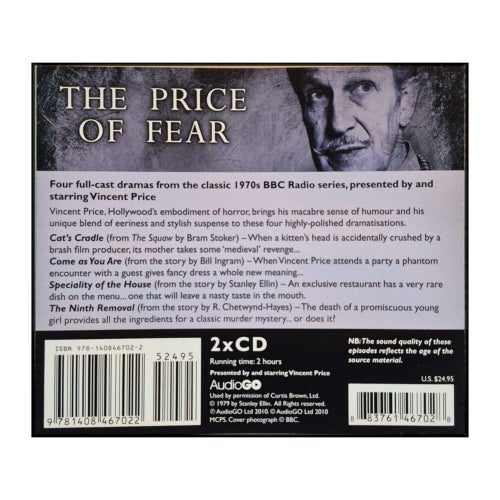 Vincent Price: The Price Of Fear