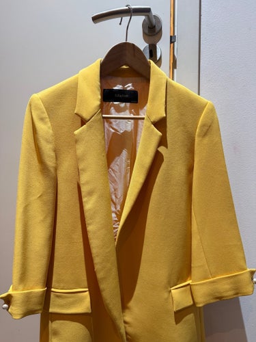 Zara Basic gul kavaj