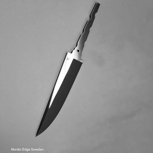 Nordic Edge Knivblad Tapio 105 Flow Knivslöjd 440b Rostfritt Stål Knivmaterial