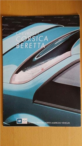 Chevrolet Corsica och Beretta 1991 - försäljningsbroschyr