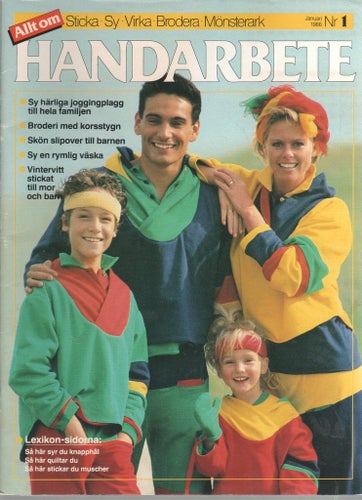 Allt om handarbete nr 1 - 1986