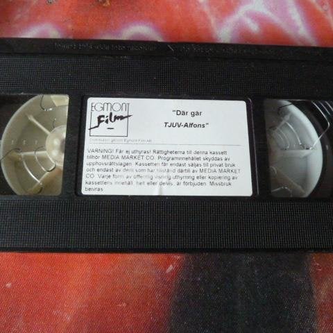 DÄR GÅR TJUV-ALFONS, VHS, FILM