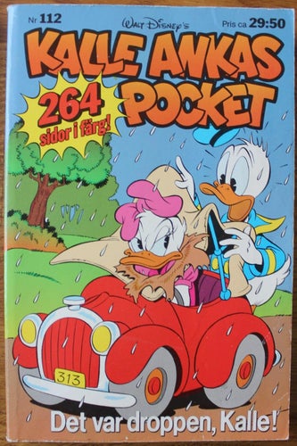 KALLE ANKA POCKET NR 112 1989