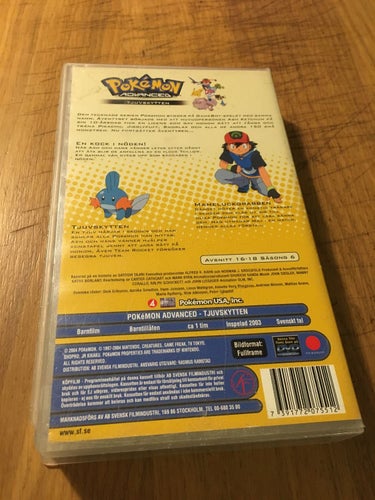 Pokemon Advanced - Tjuvskytten - VHS