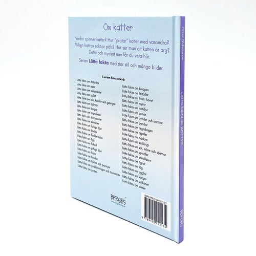 Lätta fakta om katter av Anna Milbourne (2017, lättläst)