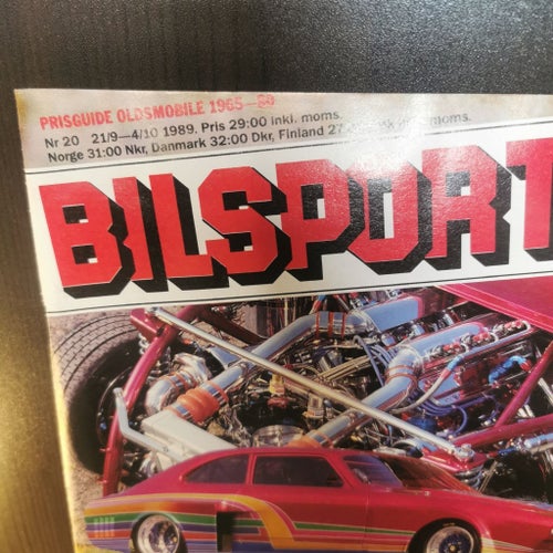 Bilsport 20, 1989