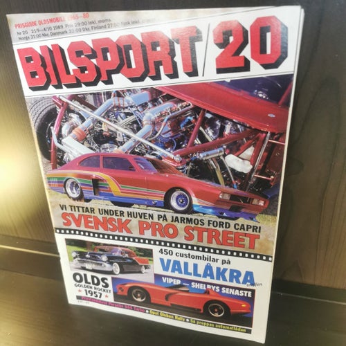 Bilsport 20, 1989