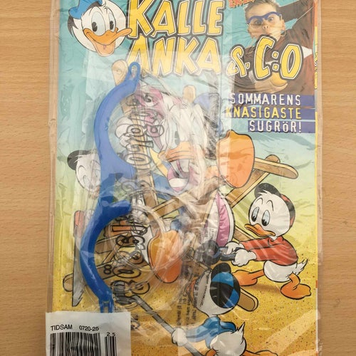 KALLE ANKA Nr 25 2002 - Inplastad - Sommarens knasigaste sugrör