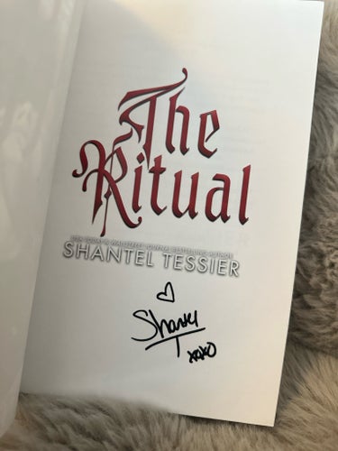 The Ritual Cover 2 Cover SE by Shantel Tessier