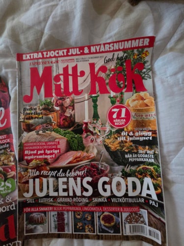 Jultidningar: Mitt Kök, Hus & Hem, Matmagasinet