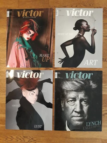 Victor by Hasselblad - 4 st ovanligare magasin i mycket fint skick