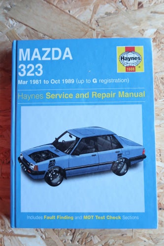Haynes Service and Repair Manual: Mazda 323 (1981-1989)