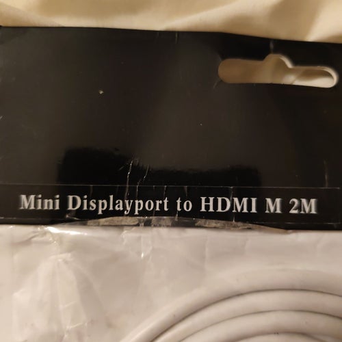 Mini DisplayPort till HDMI-kabel, 2 meter