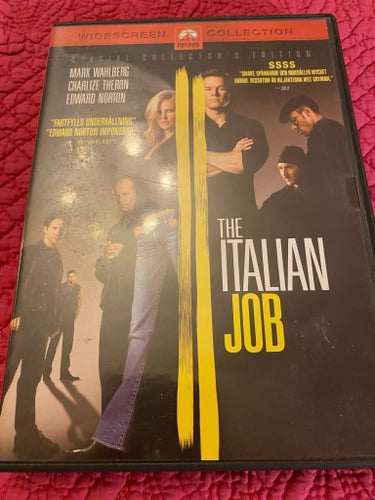 The Italien Job DVD, Charlize Theron, Edward Norton
