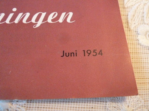 BITIDNINGEN, 1954 JUNI, TIDNING