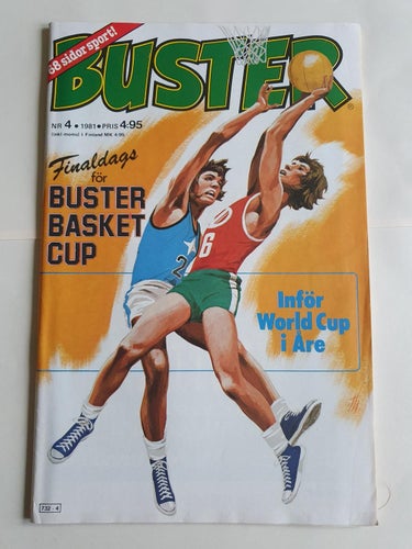 Buster nr 4 från 1981