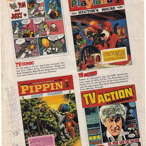 Popeye Holiday Special 1972 Amerikansk Tidning