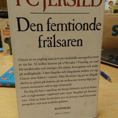 Den femtionde frälsaren av P C Jersild. bok, inbunden