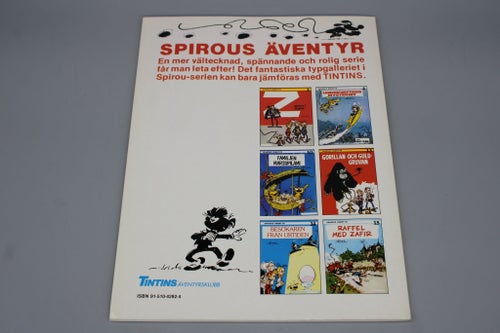 Spirous Äventyr : Högt spel i Bretselburg 1984