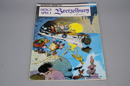 Spirous Äventyr : Högt spel i Bretselburg 1984