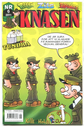 Knasen 2011 nr 6 Hagbard, Betty , Tundra , Gustaf, Zits