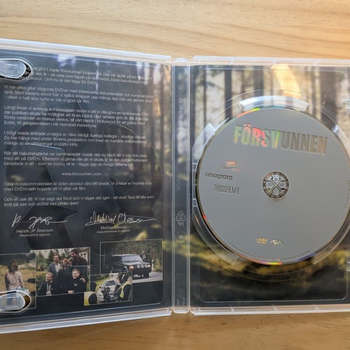 Försvunnen - Kjell Bergqvist - Björn Kjellman - Sofia Ledarp - DVD