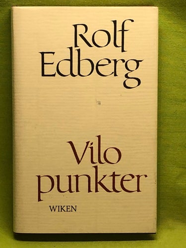 Vilopunkter / Edberg, Rolf