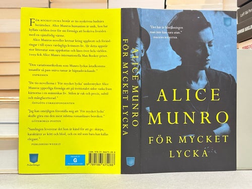 För mycket lycka av Alice Munro, bok, Fine