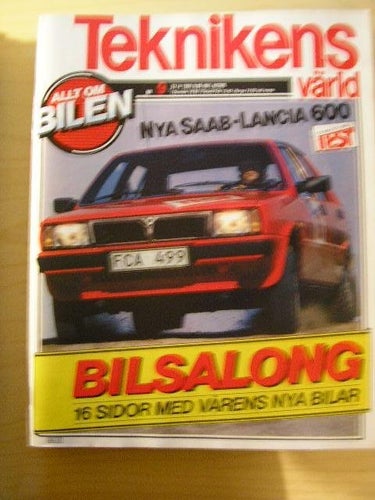 TEKNIKENS VÄRLD NR 9 1980 PROV: AUDI QUATTRO 200 HK