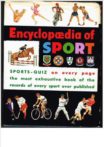 ENCYCLOPÆDIA OF SPORT Sports-Quiz on every page - Charles Harvey (1959)
