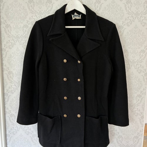 COURTELLE AND LIRELLE svart kavaj - vintage